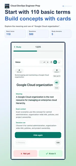 Cloud DevOps Engineer Prep screenshot 2