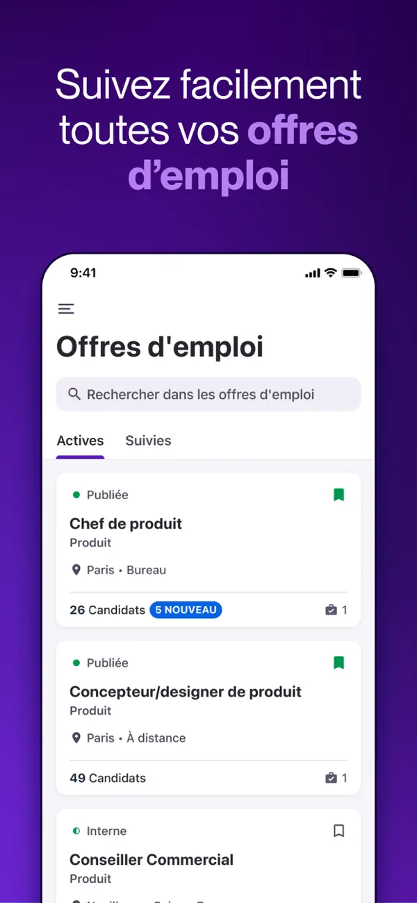 Screenshot #3 pour Tellent Recruitee