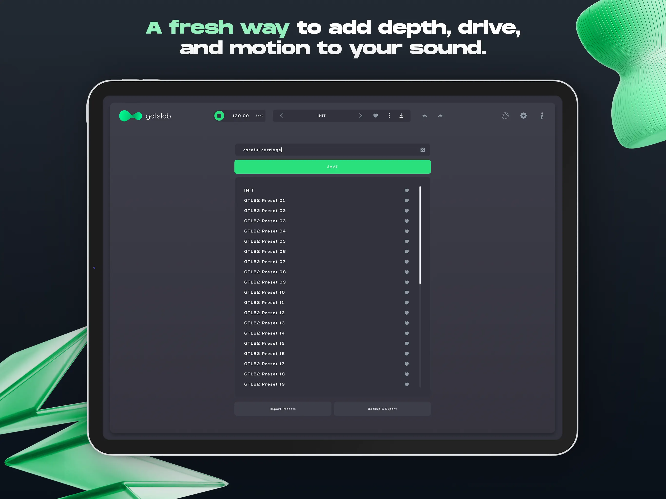 #5. Gatelab 2 (iOS) Ved: AUDIOMODERN