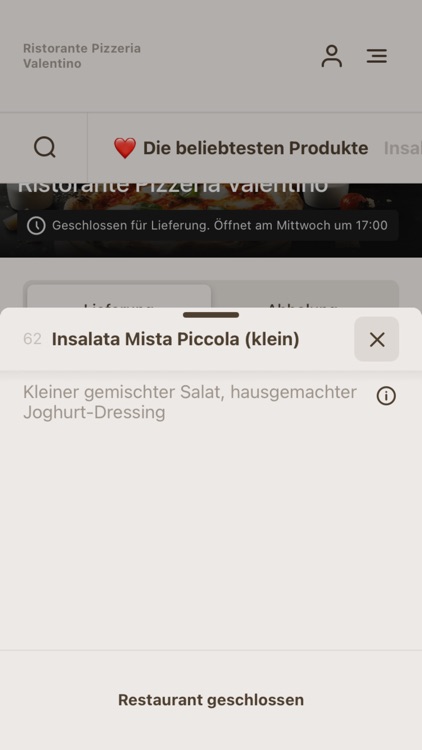 RISTORANTE PIZZERIA VALENTINO screenshot-3