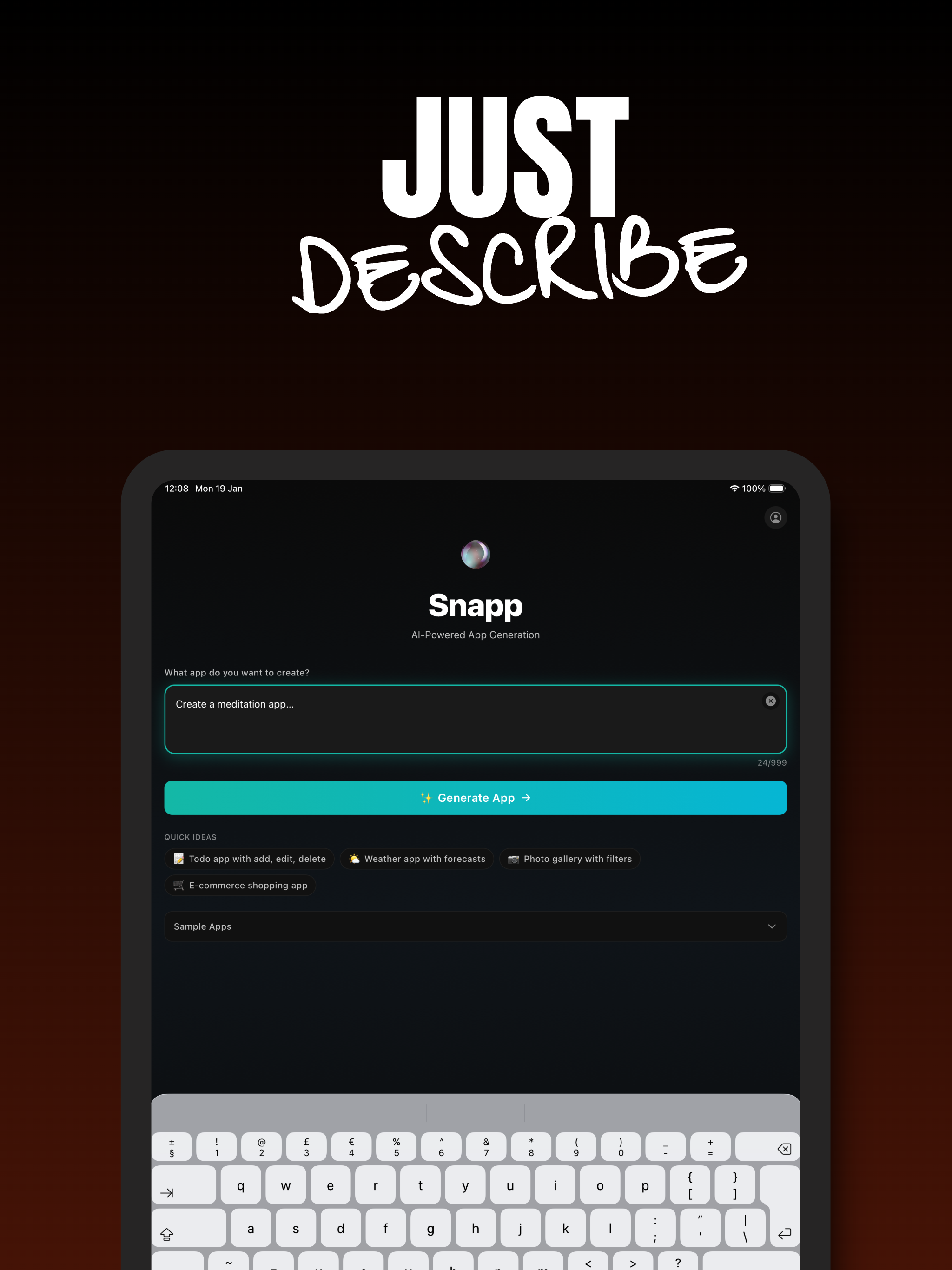 Snapp - AI App Builder screenshot 8