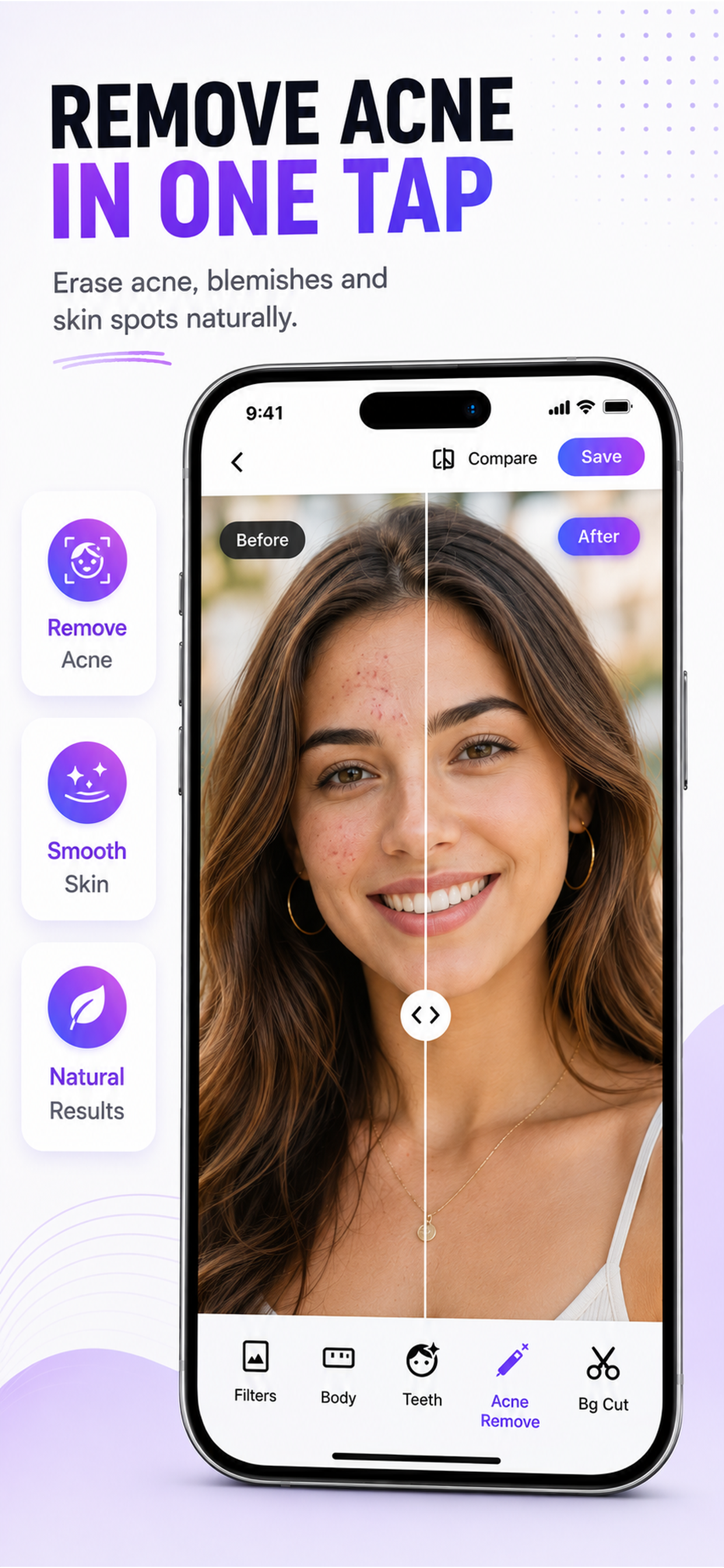 Photo Editor: Retouch & Blur screenshot 3