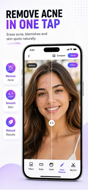 Photo Editor: Retouch & Blur screenshot 3