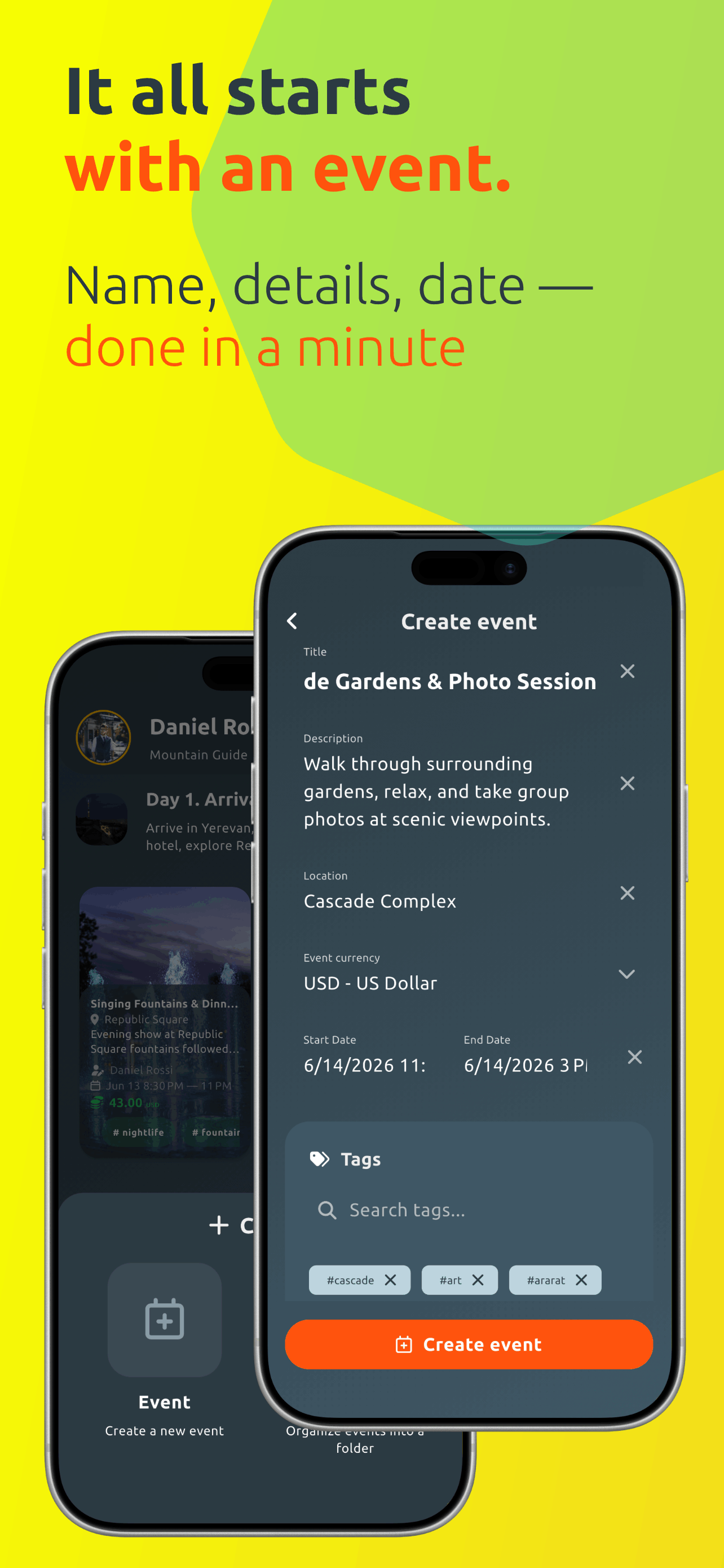 EventSplit – Group Expenses screenshot 3