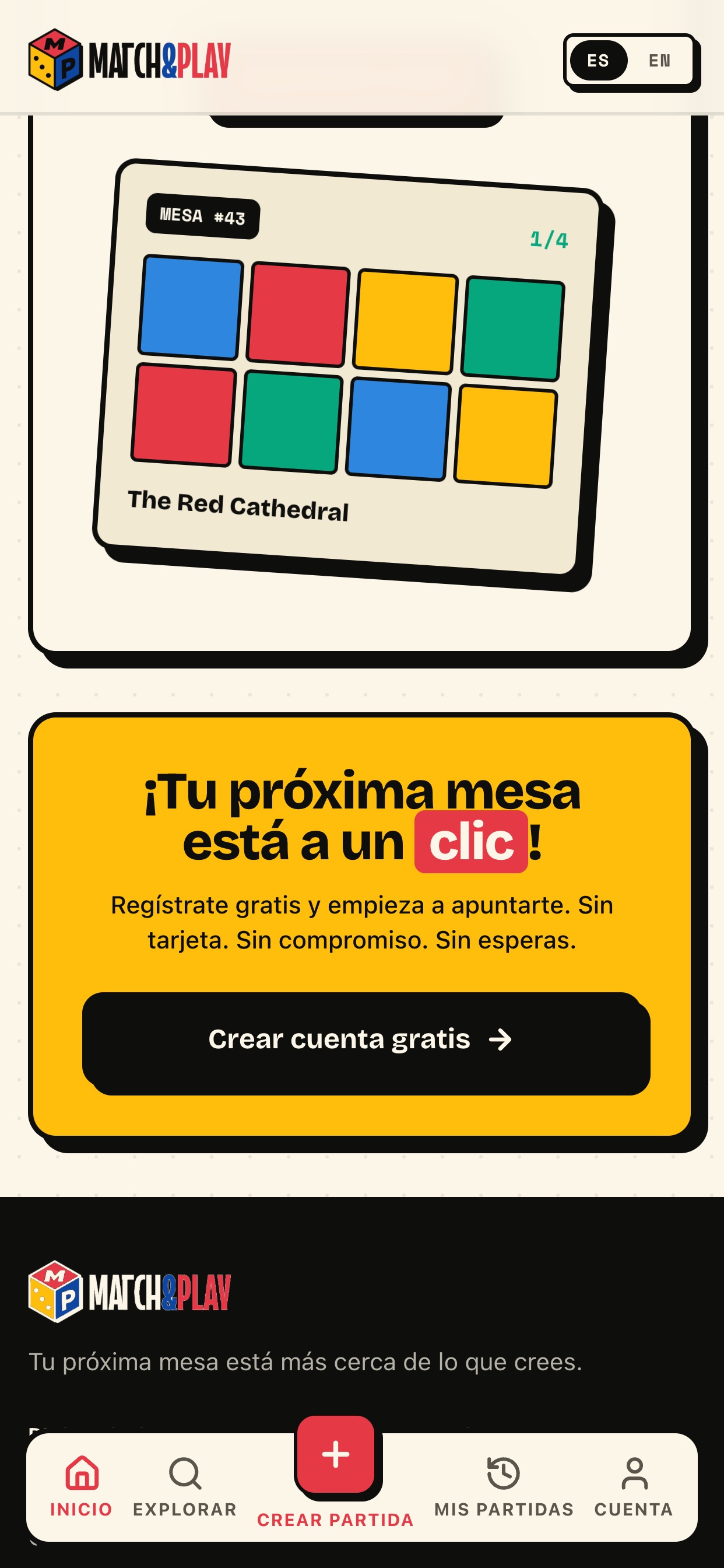 Screenshot 1 of Match&Play - Juegos de mesa