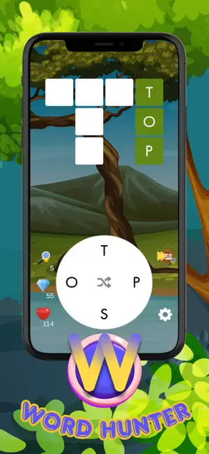 Word Hunter: Word Game screenshot 1