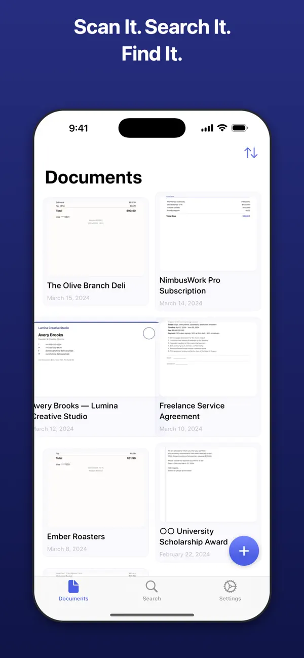Screenshot #1 pour Pocketext Scan