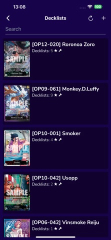 OPBinder screenshot