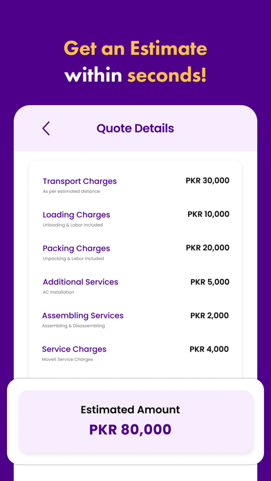 Moveit: Your Moving Partner Screenshot
