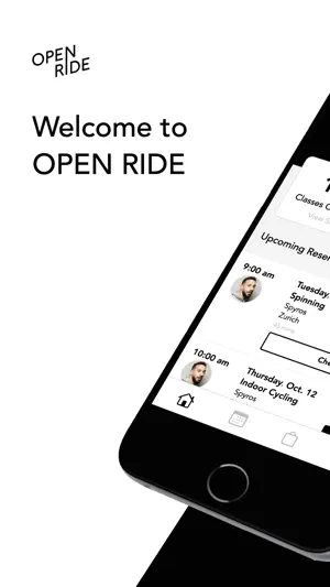 OPEN RIDE FITNESS screenshot 1