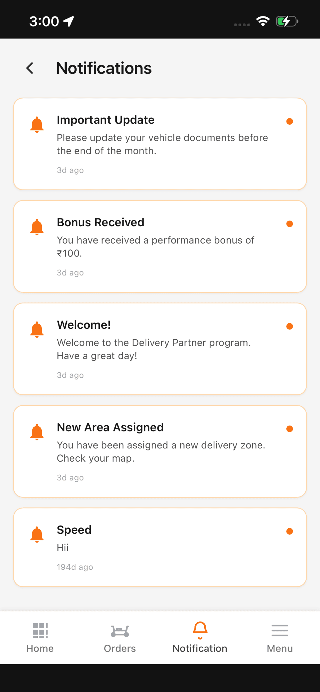 Speedoo Delivery screenshot 2