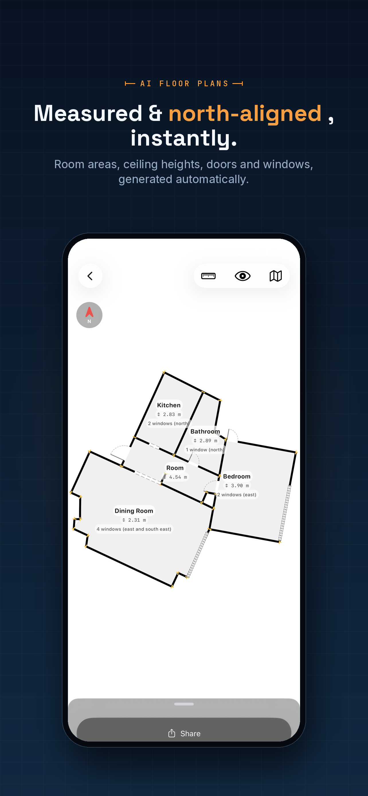 FloorLens: 3D Room Scanner screenshot 4