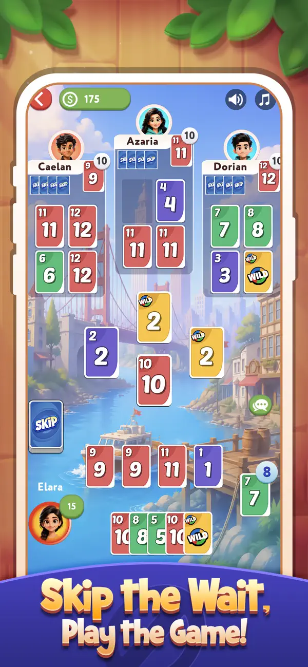 Screenshot #2 pour Skippo Skip Solitaire Game