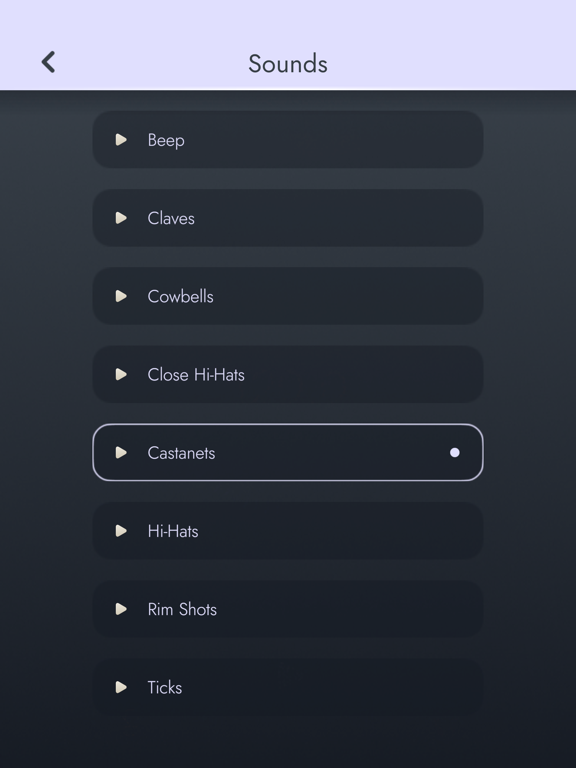 Screenshot #6 pour Metronome - BPM Rhythm Trainer