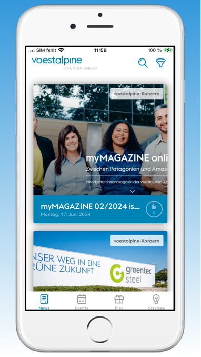 voestalpine myAPP Screenshot
