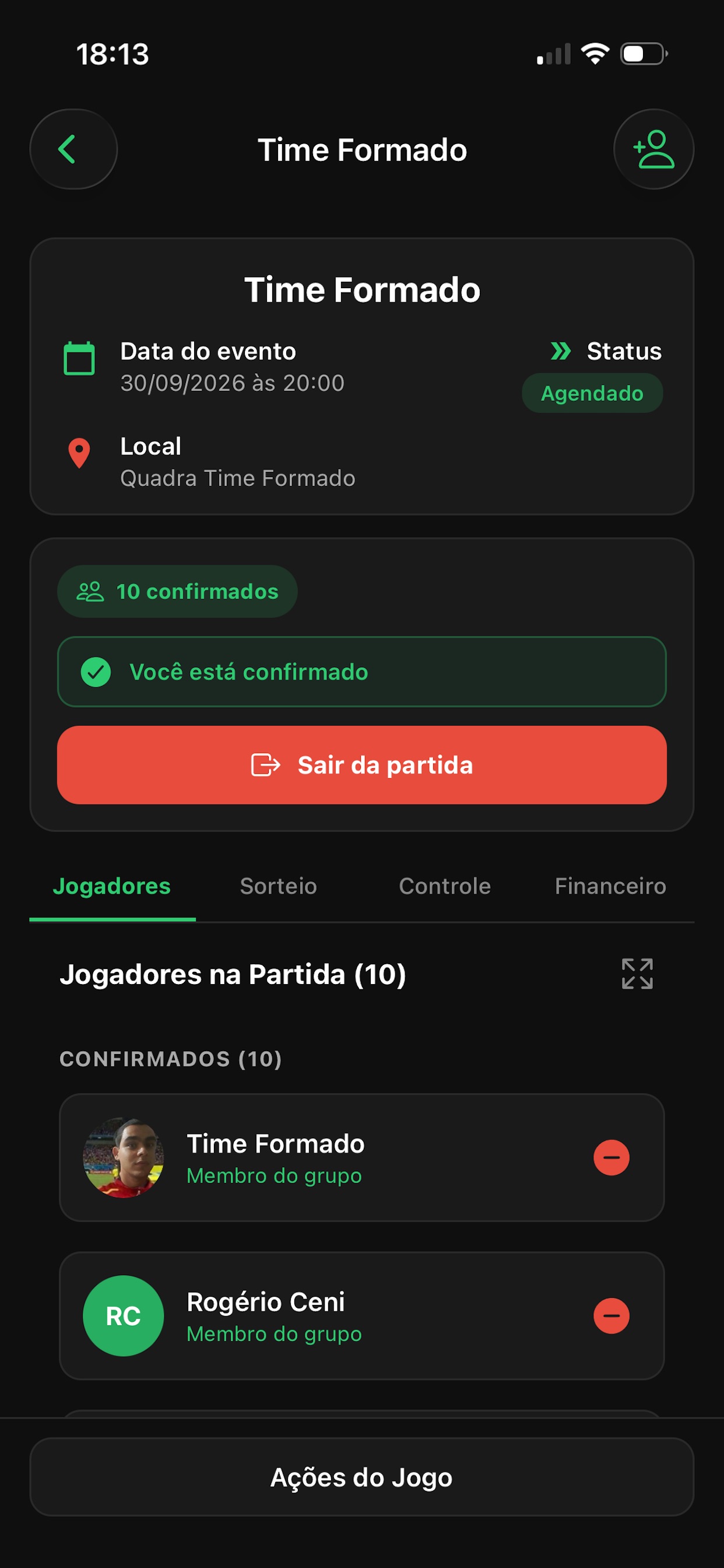 Screenshot 3 of Time Formado