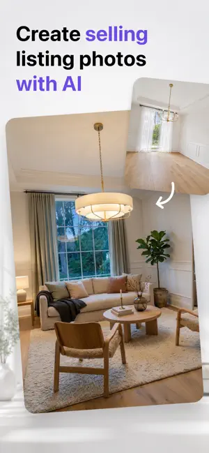 ListingShot - AI Home Staging screenshot 1