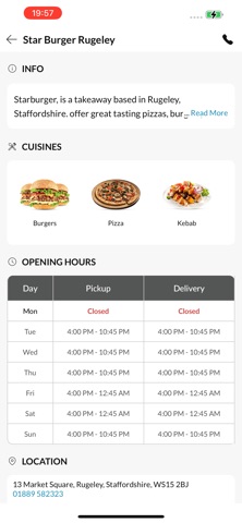Star Burger Rugeley Screenshot 3 of 4