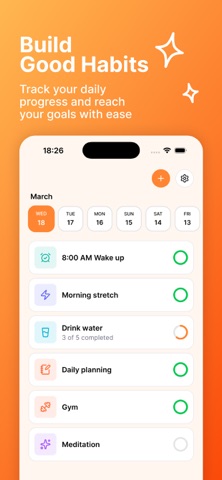 Control: Habit Tracker & Goals Screenshot 1 of 6