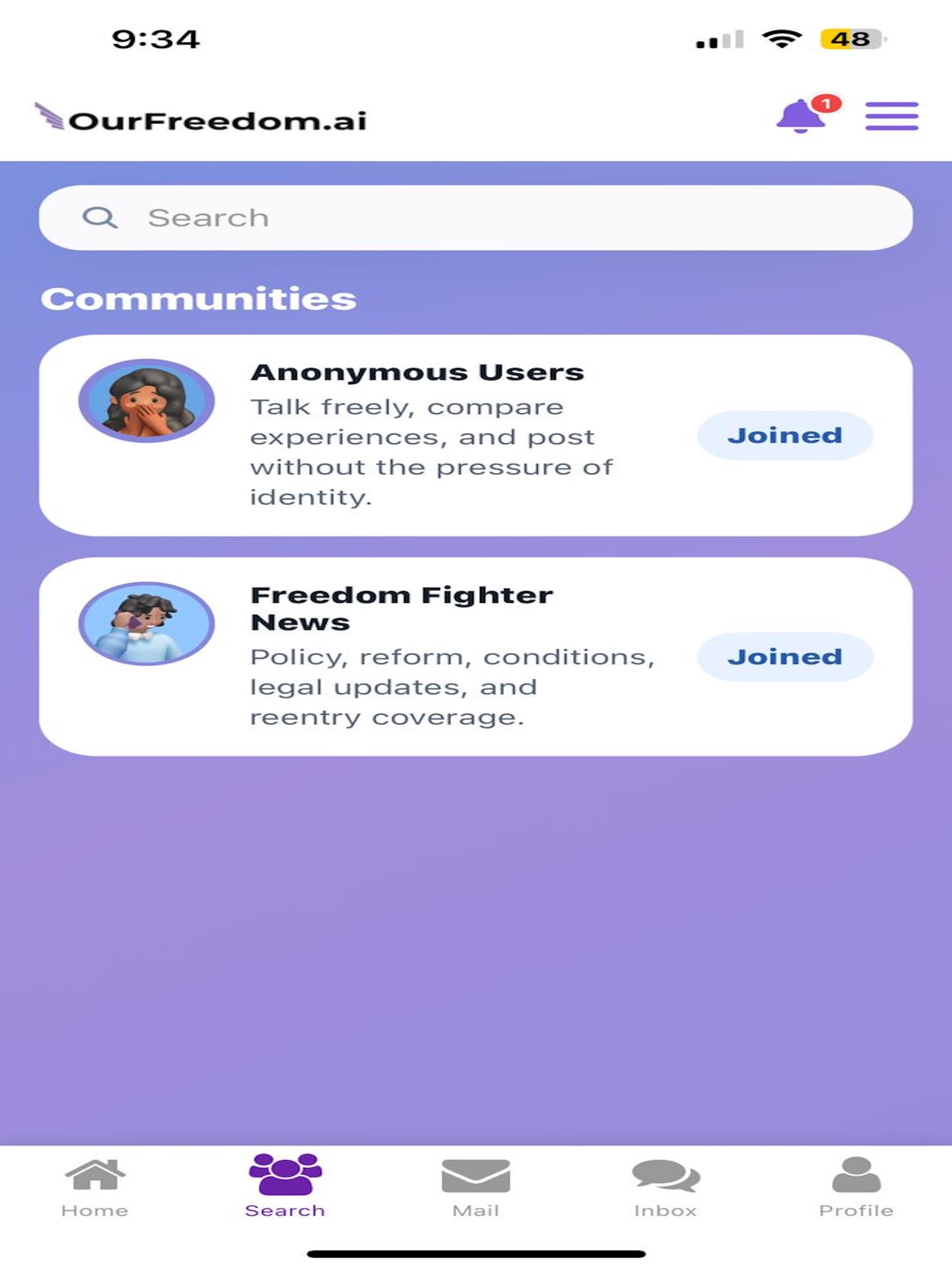 OurFreedom.ai screenshot 7