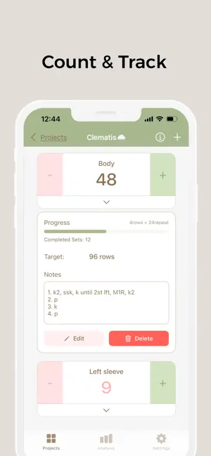 MyKnitLog screenshot 4