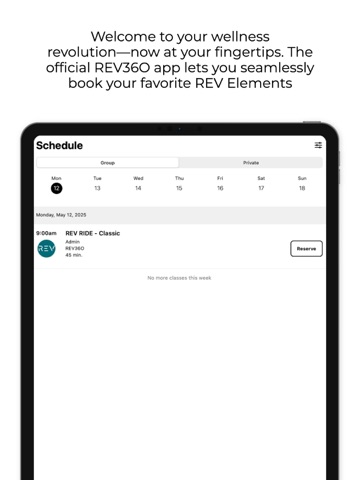 REV36O iPad screenshot