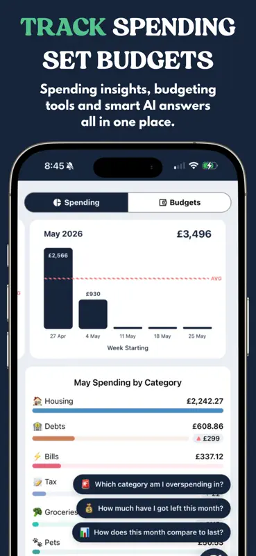 Gains - Budgeting & Cashback screenshot 3 of 5