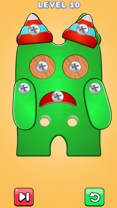 WOOD UNLOCK SCREW PUZZLE Screenshot
