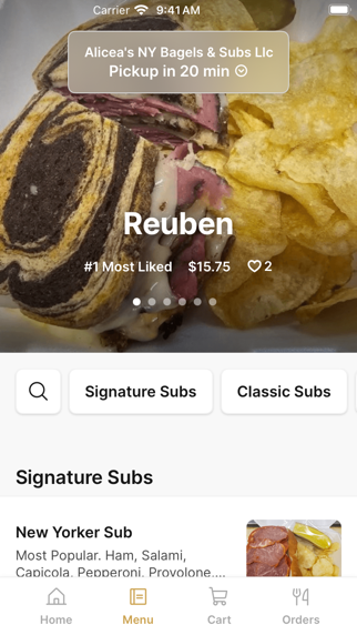 App screenshot