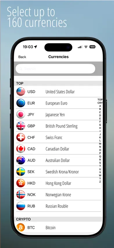 iCurrency! Converter screenshot 4