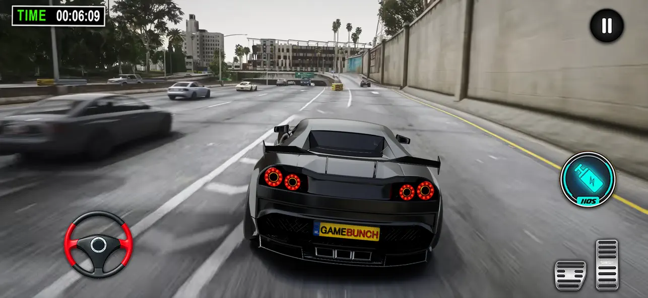 Screenshot #1 pour Simulateur de jeux de voiture