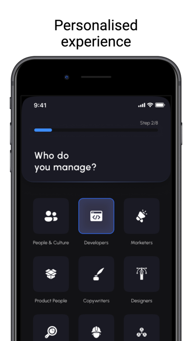 Motivation AI Leadership Coach Screenshot