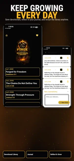 Forge Faith: Men's Devotional screenshot 3