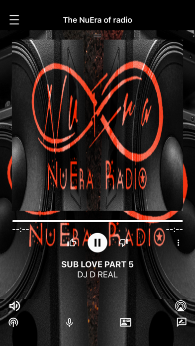 NuEra Radio iPhone screenshot 1 - Entertainment app