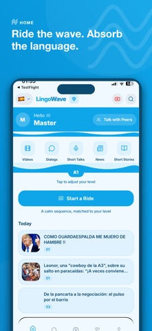 Learn Arabic - LingoWave iPhone screenshot