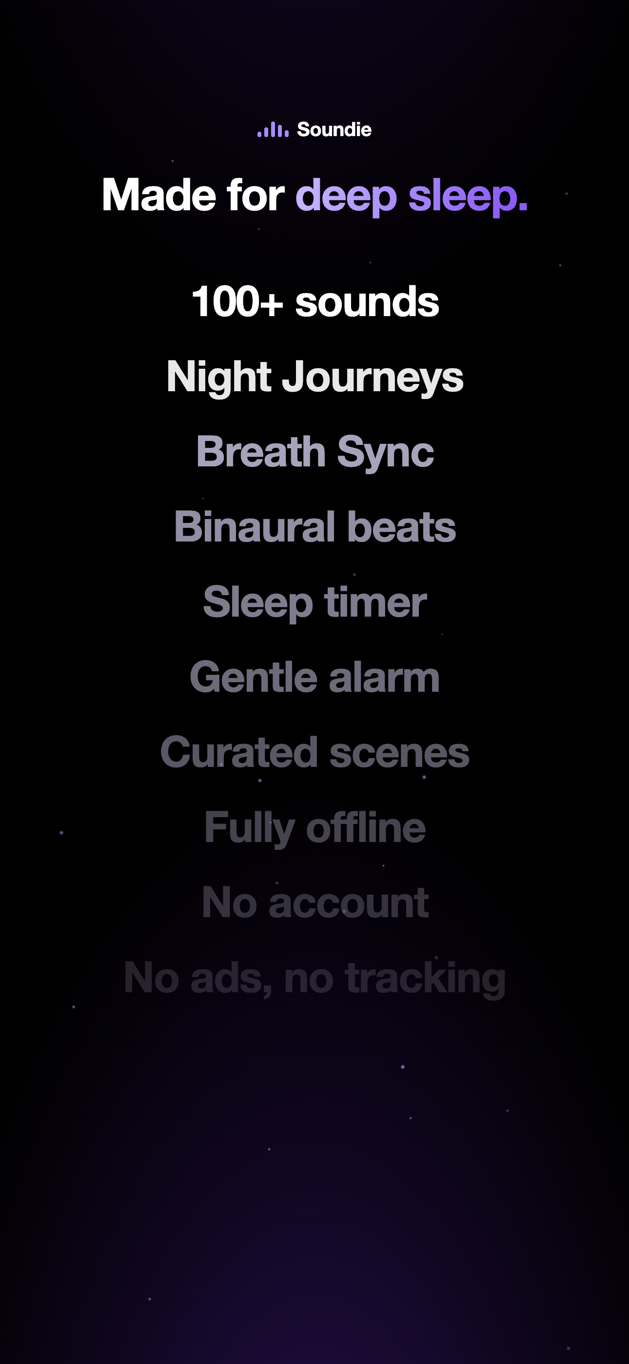 Soundie: Sleep & Focus Sounds screenshot 8