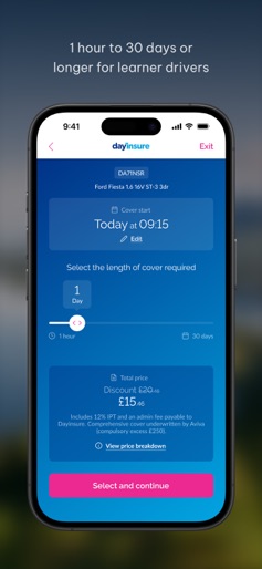 Dayinsure - Temp Car Cover screenshot 4