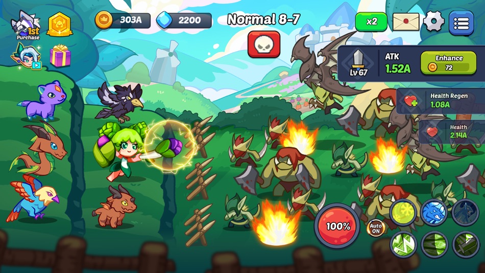 #8. Kingdom Defender Idle RPG Game (iOS) 由: Zitga
