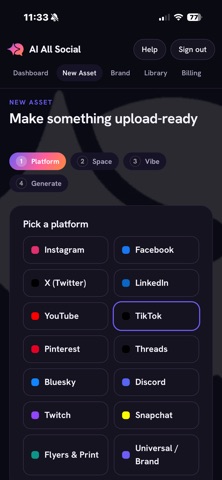 AI All Social screenshot