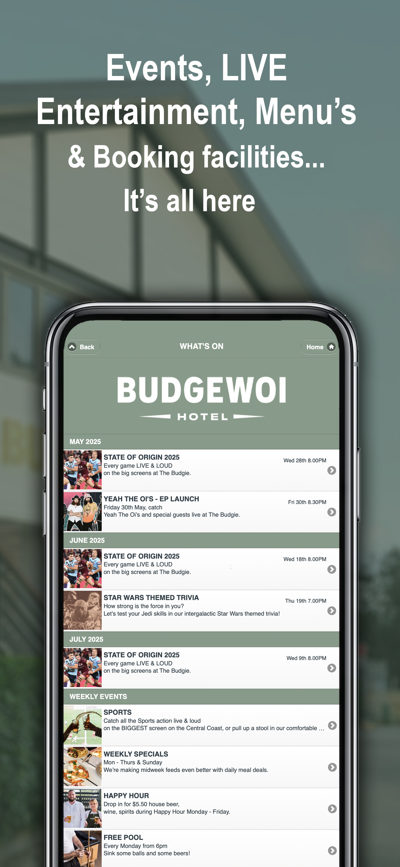 BUDGEWOI HOTEL screenshot 4