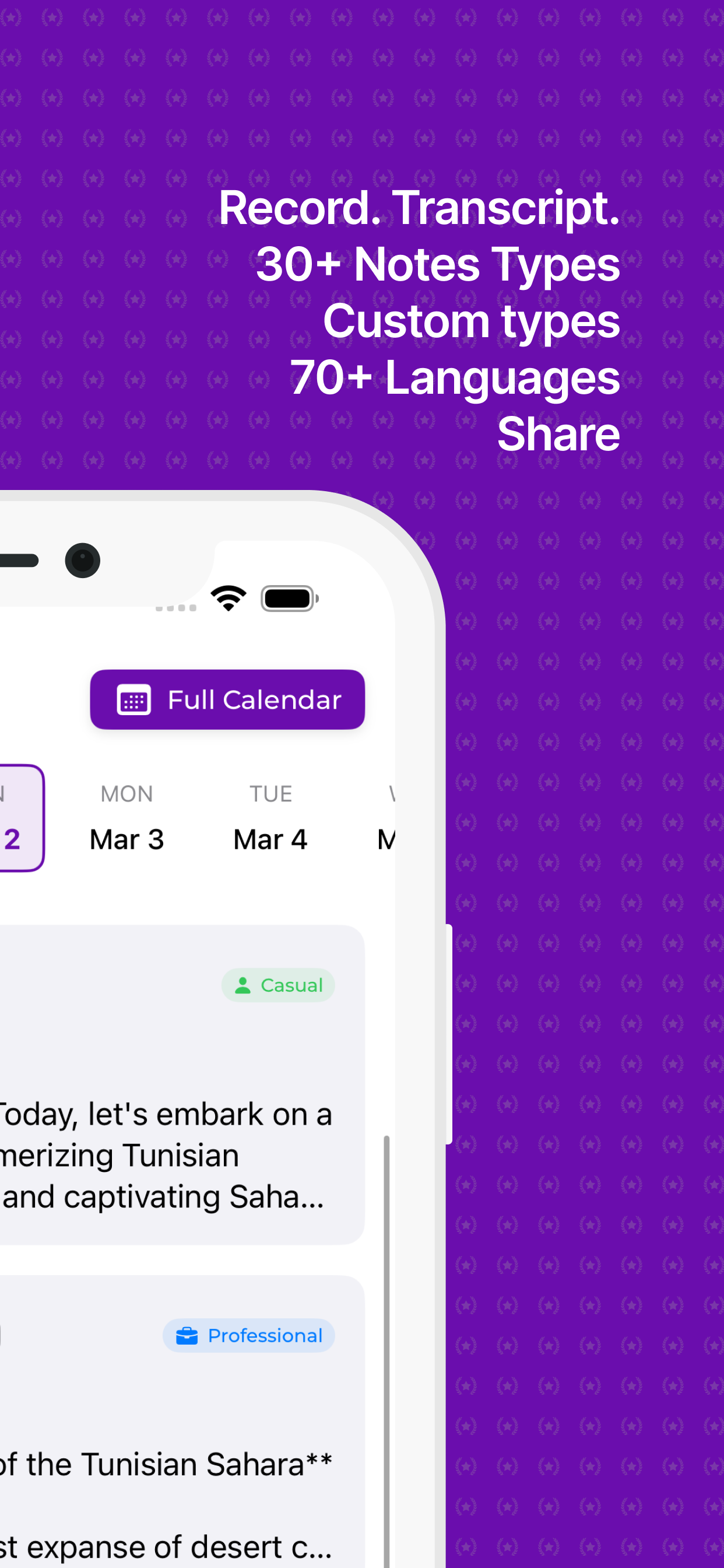 Transcripta - AI Voice Notes screenshot 6