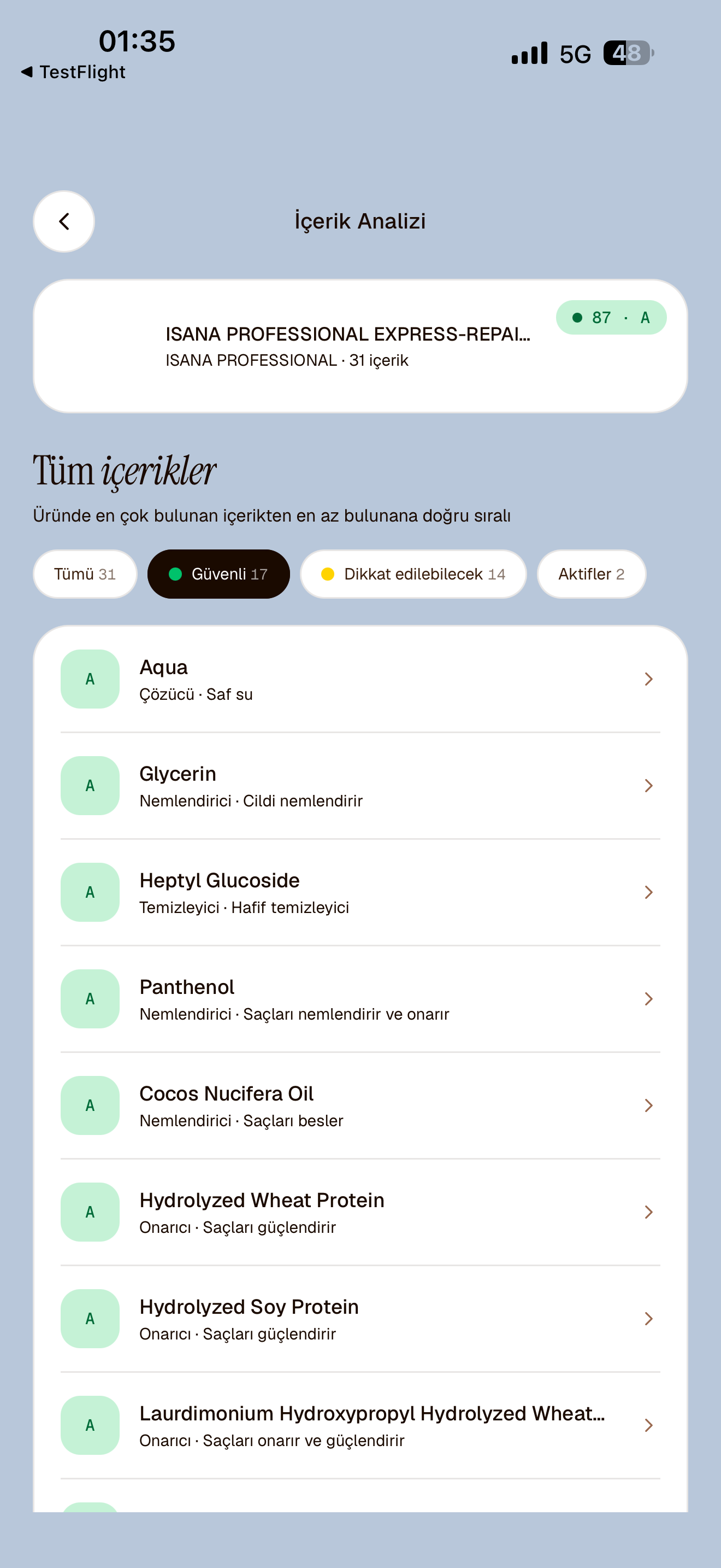 BeautyScanner - Cosmetic Guide screenshot 2