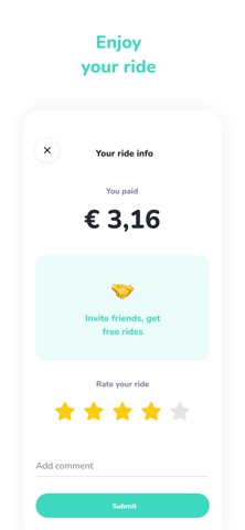 IZZY - Kicksharing service Screenshot 5 of 5