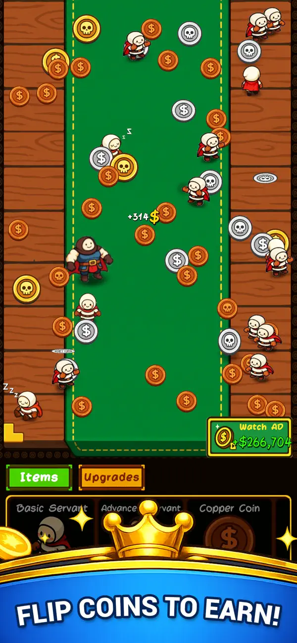 King Table - Idle RPG iOS Mod IPA screenshot 2 - iOS game interface