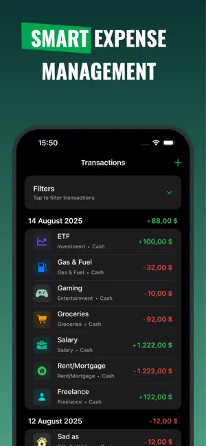 Finore - Spending Tracker screenshot 2