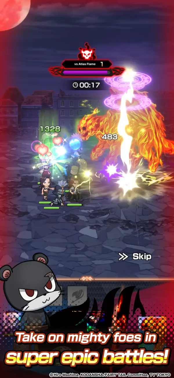 FAIRY TAIL Wizard Chronicle iOS Mod IPA screenshot 5 - iOS game interface