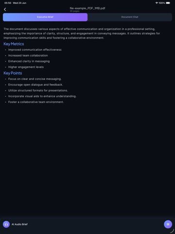 DocuZip iPad screenshot