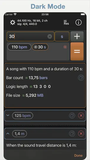 Скриншот Studio Calculator на iPhone 7