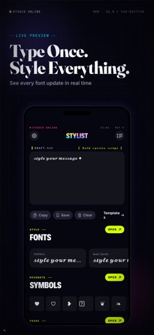 Fonts: Fancy & Stylish Text iPhone screenshot