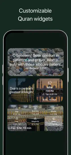 Kur'an Widgets: Ayet & Dualar iPhone Ekran Görüntüsü 3